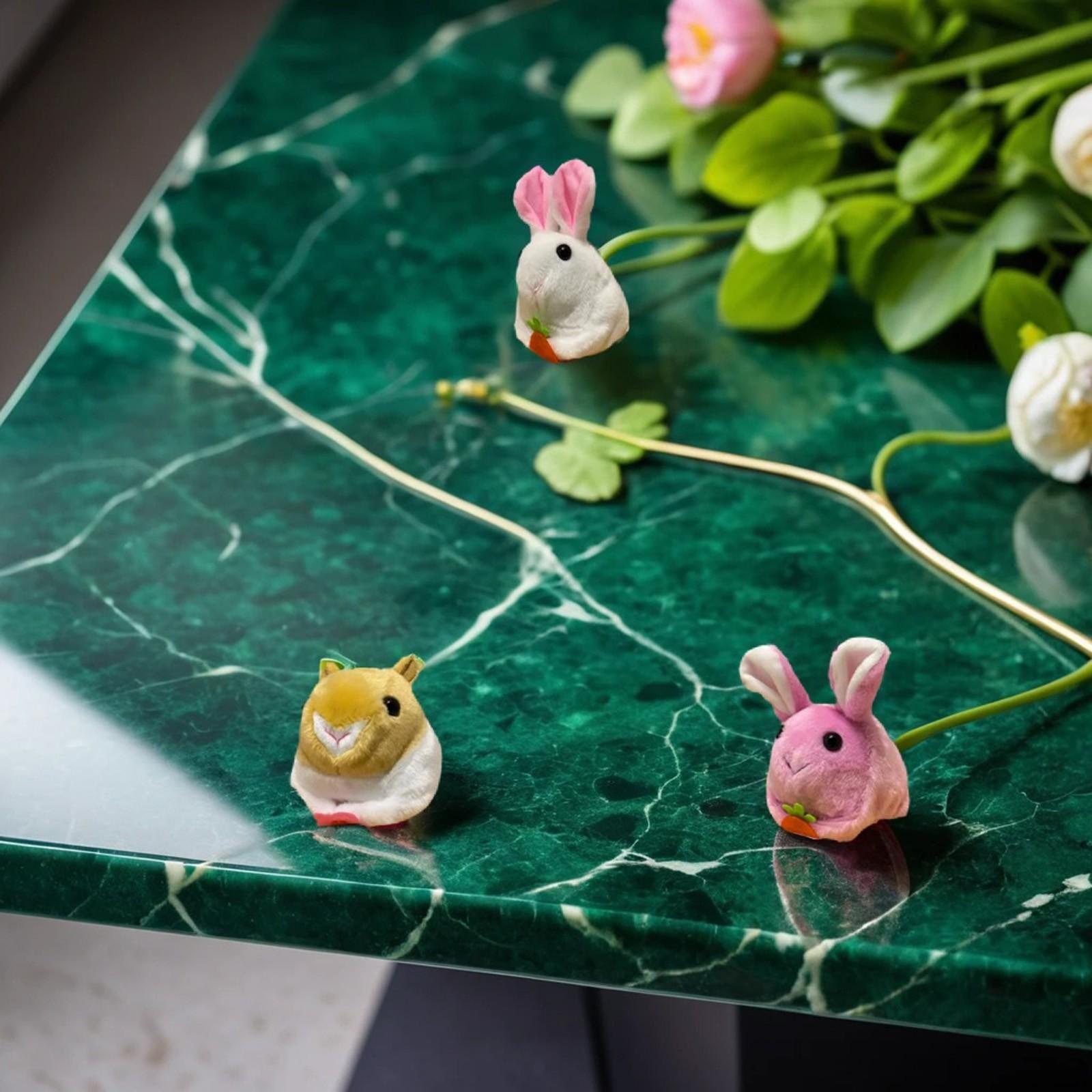 Мой реалистичный кролик, ручной работы Vitality Реалистичный кролик, Vitality Мой реалистичный кролик, прыгает, дергается и шевелит ушами, интерактивное развлечение One Size жёлтый